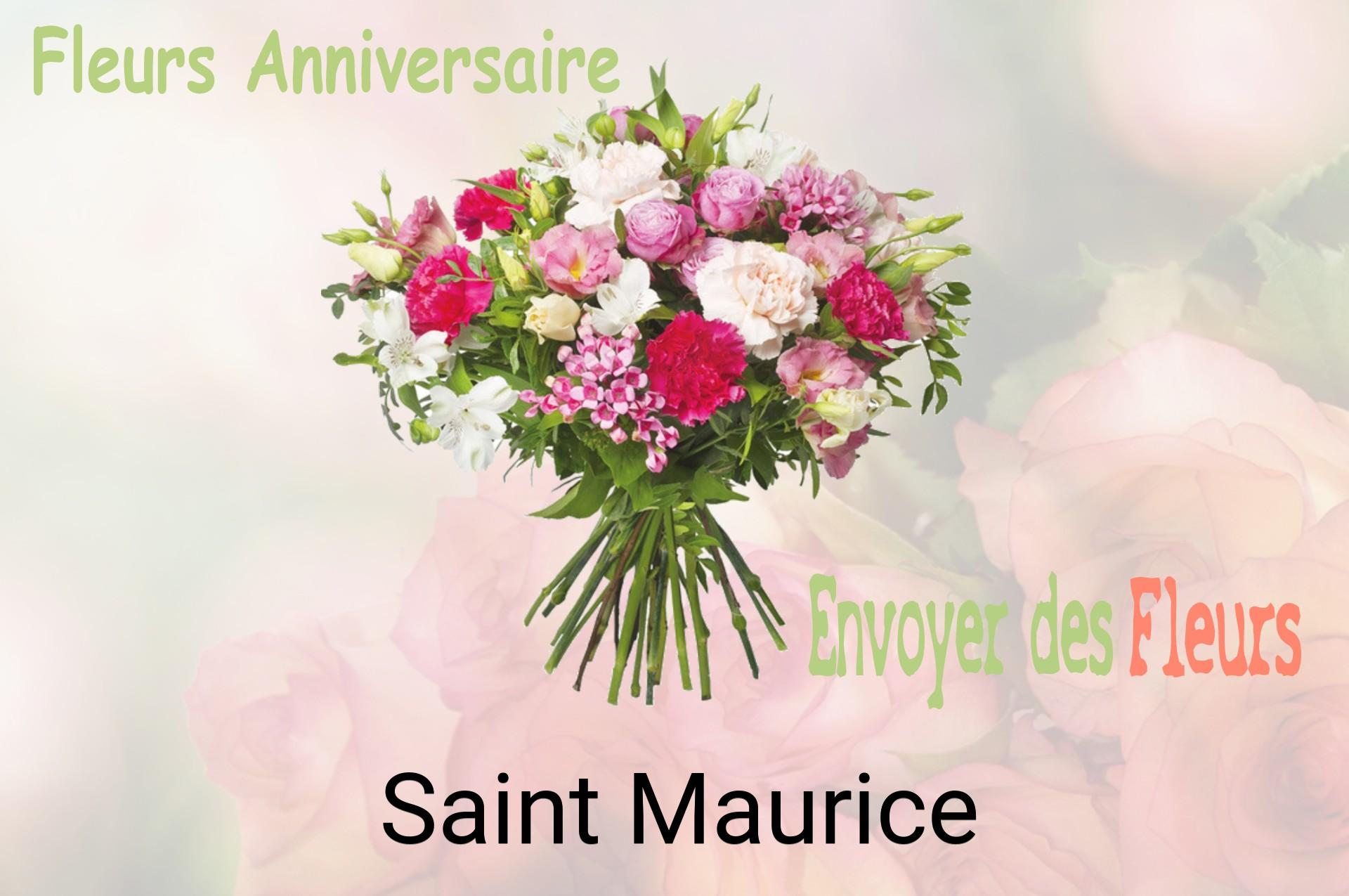 Bouquet de fleurs d’anniversaire livré à Saint-Maurice
